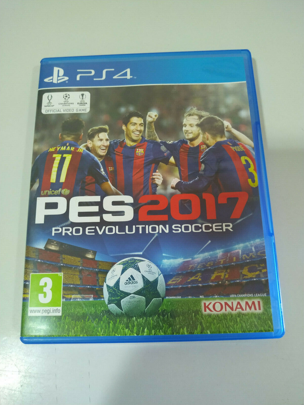 Pro Evolution Soccer 2017 (PES 17) - PS4 (SEMI-NOVO)