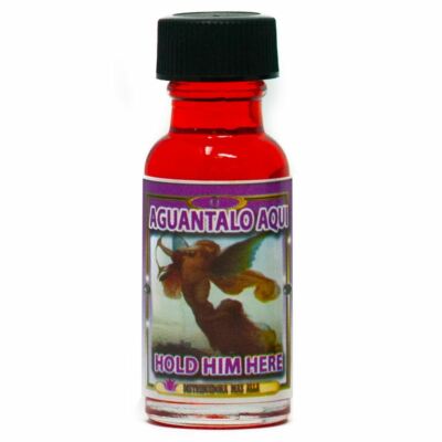 Aceite Aguantalo Aqui - Hold Him Here Spiritual Oil - Anointing Oil - Magical