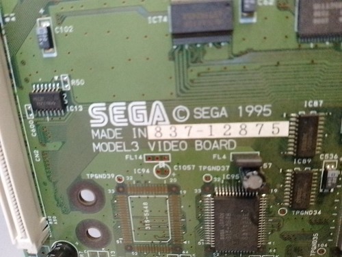 Sega 837-12875 Model 3 Step 1,5 Video Board - Imagen 3 de 5
