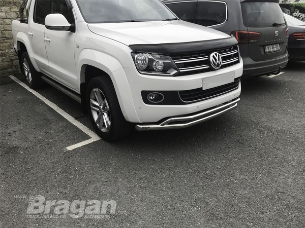 Doppelspoiler Bar Typ A FüR Volkswagen Amarok 2010 - 2016 Edelstahl-image
