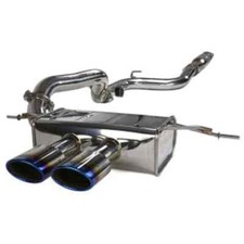 Invidia Hs13ffsq32ot Q300 Catback Exhaust Ti Oval Tips For 13-18 Ford Focus St