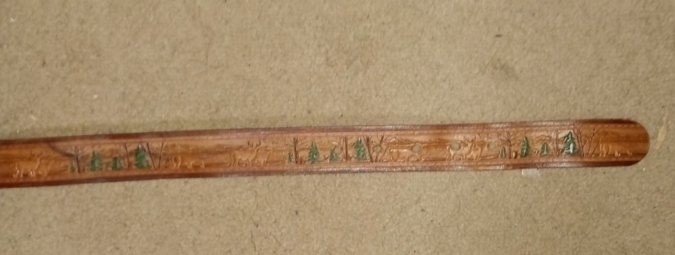 1981 Tech Ether Guild Deer Buck Solid Brass Belt … - image 4