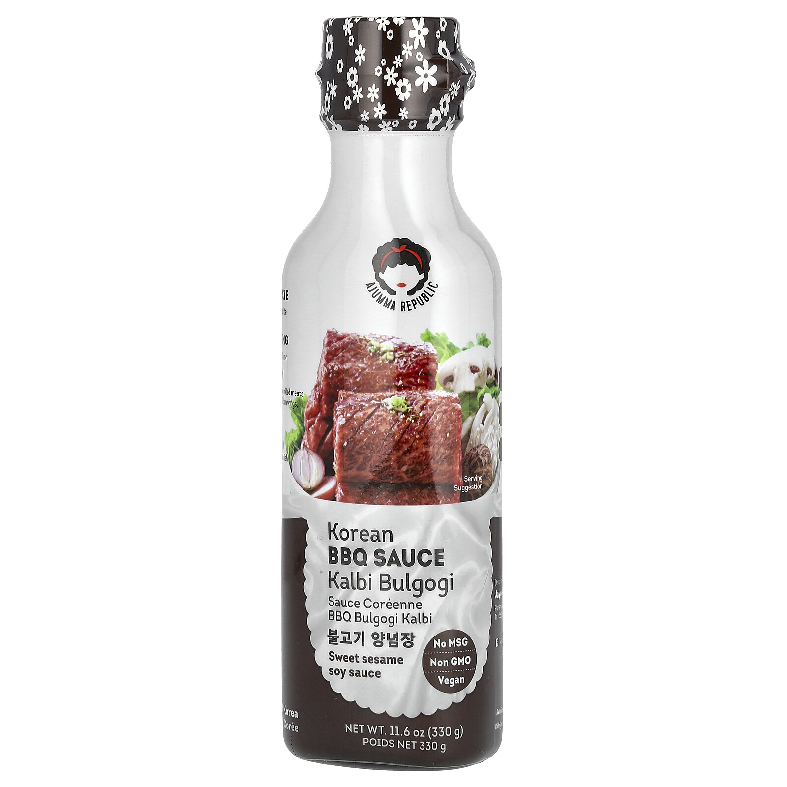 Республика Аджумма Корейский соус барбекю Кальби Булгоги 116 унции 330 г 1590₽