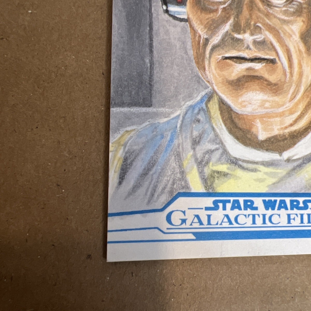Lobot 2018 Topps Star Wars Lobot Galactic Files Sketch Card by 
