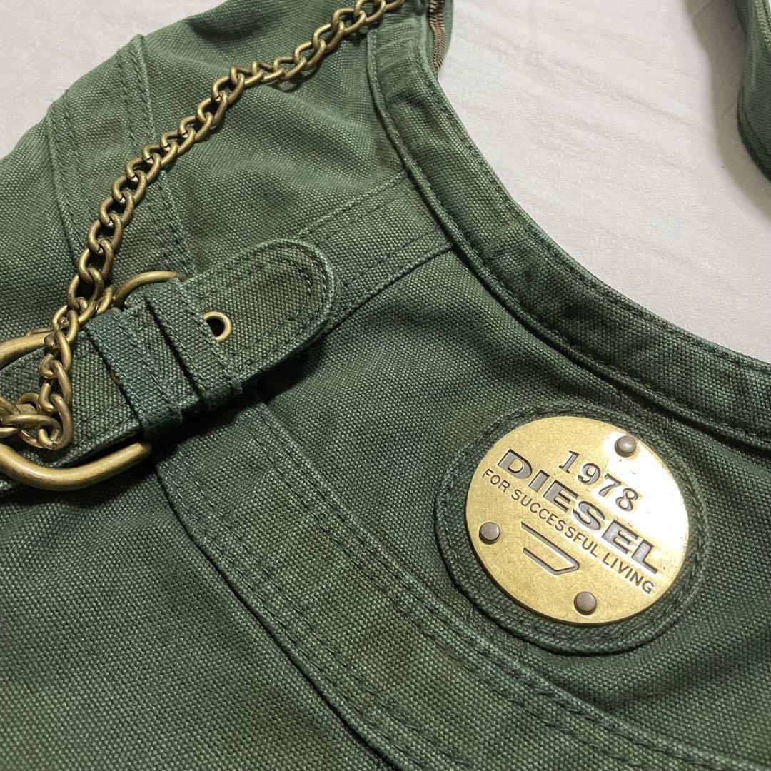 バッグ y2k 00s diesel half moon bag studs y2k 00s diesel half moon bag studs