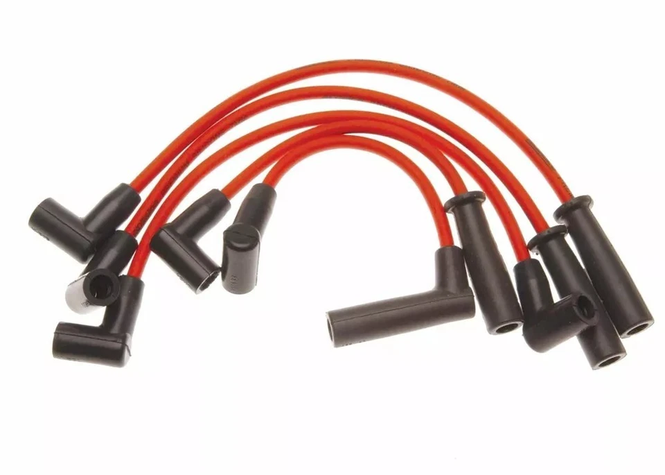 KIT DE PUESTA A PUNTO cables enchufes V-Power ACDELCO para Jeep Wrangler Cherokee Dakota 2,5 L Foto 2 de 4