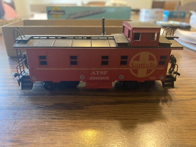 Athearn Ho ATSF 999005 Black Top Caboose | eBay