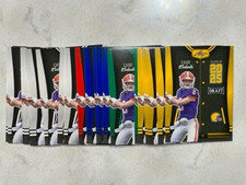 Player Lot of (22) CADE KLUBNIK 2023 Leaf Draft Football Class of 2025 cards