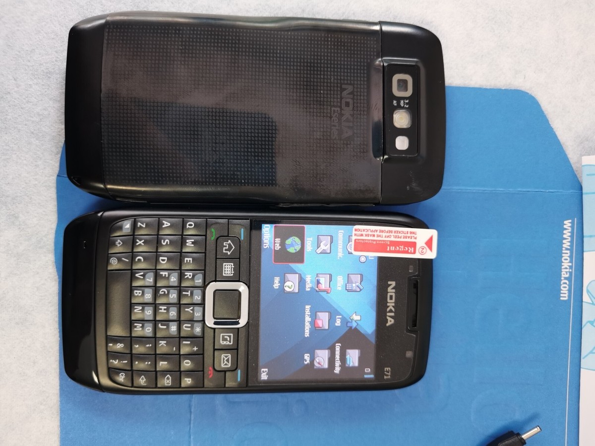 Original Unlocked Nokia E71 QWERTY Keypad Phone Mobile Phone