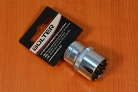 "Stecknuss SteckschlüSsel EinsäTze NüSse Kurz Nuss 12 Kant 1/2\"-22Mm Bolter"