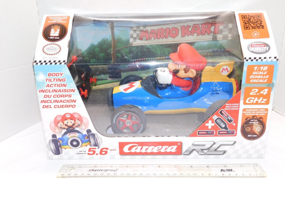 Carrera RC Nintendo Mario Kart GHz Mini Collectible Radio Remote Control