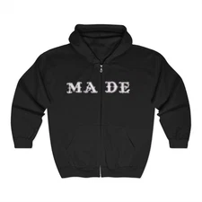 MADE - GC clothing - Charlotte - Full Zip Hooded Sweatshirt