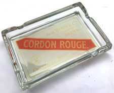 CENDRIER CORDON ROUGE CHAMPAGNE BRUT G.H.MUMM & CO REIMS ASHTRAY CHAMPAGNE