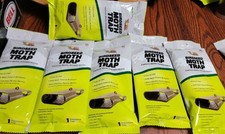 6pk- RESCUE! Birdseed Moth Trap, Pantry Moths, Raisin Moth, Almond Moth, Flour