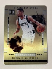 2017-18 Panini Impeccable Stainless Stars Gold #SS-DS Dennis Smith Jr. /10