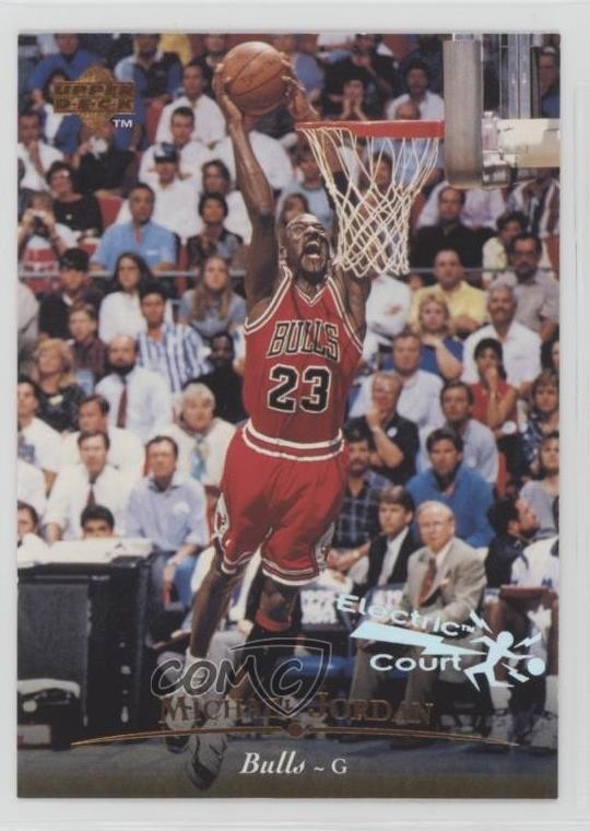 1995-96 Upper Deck Electric Court Michael Jordan #23 HOF 0u0