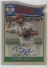 2025 Bowman Rookie of the Year Favorites 23/150 Thomas Saggese #ROY-TS Auto 1a39