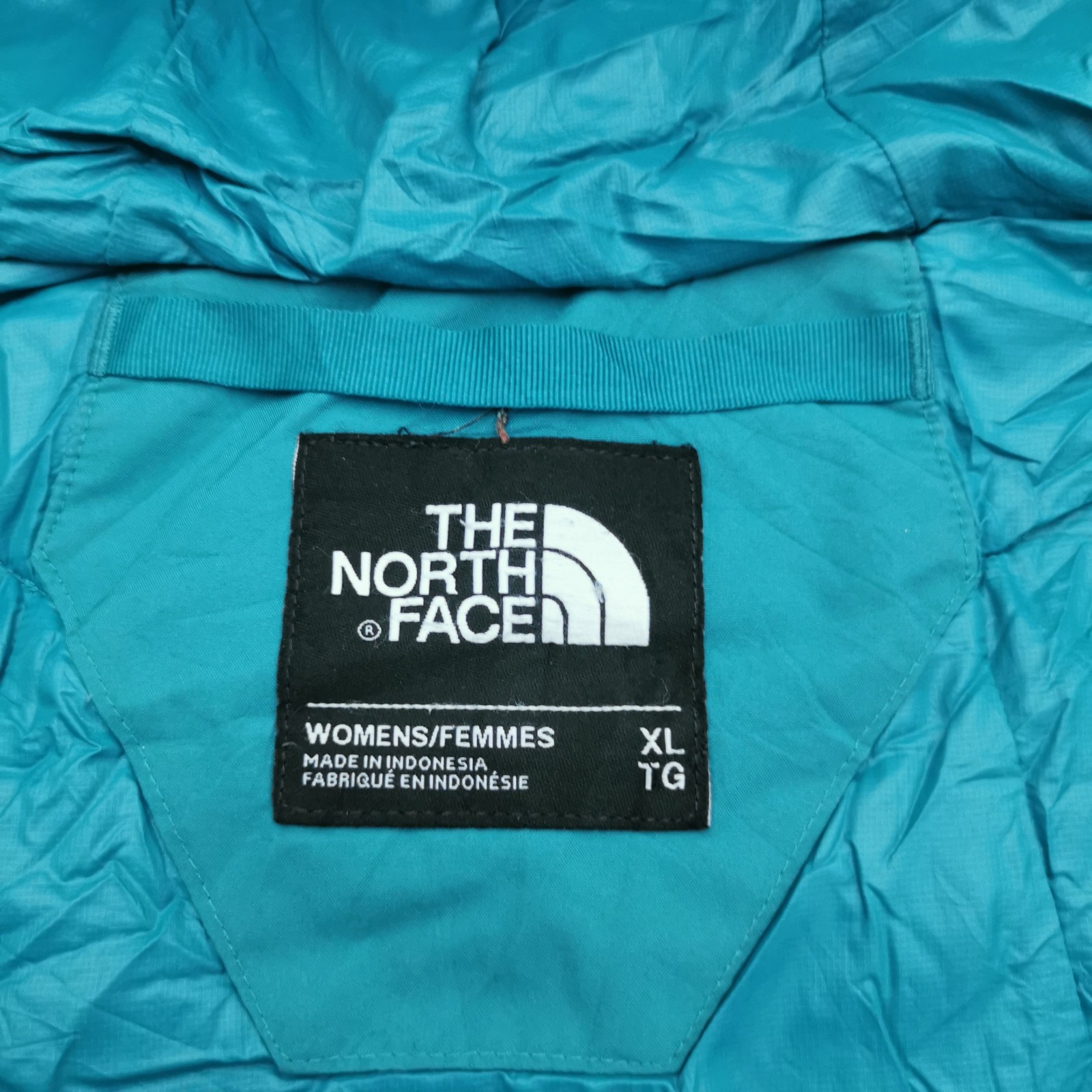 The North Face Pro Project Jacket Womens XL Blue Teal 550 CoreFire Down Goose image 3
