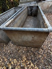 5' Long Galvanised Water Trough