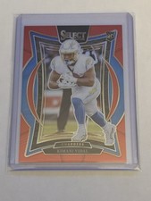 2024 Select Kimani Vidal Red 34/99 #15 San Diego Chargers
