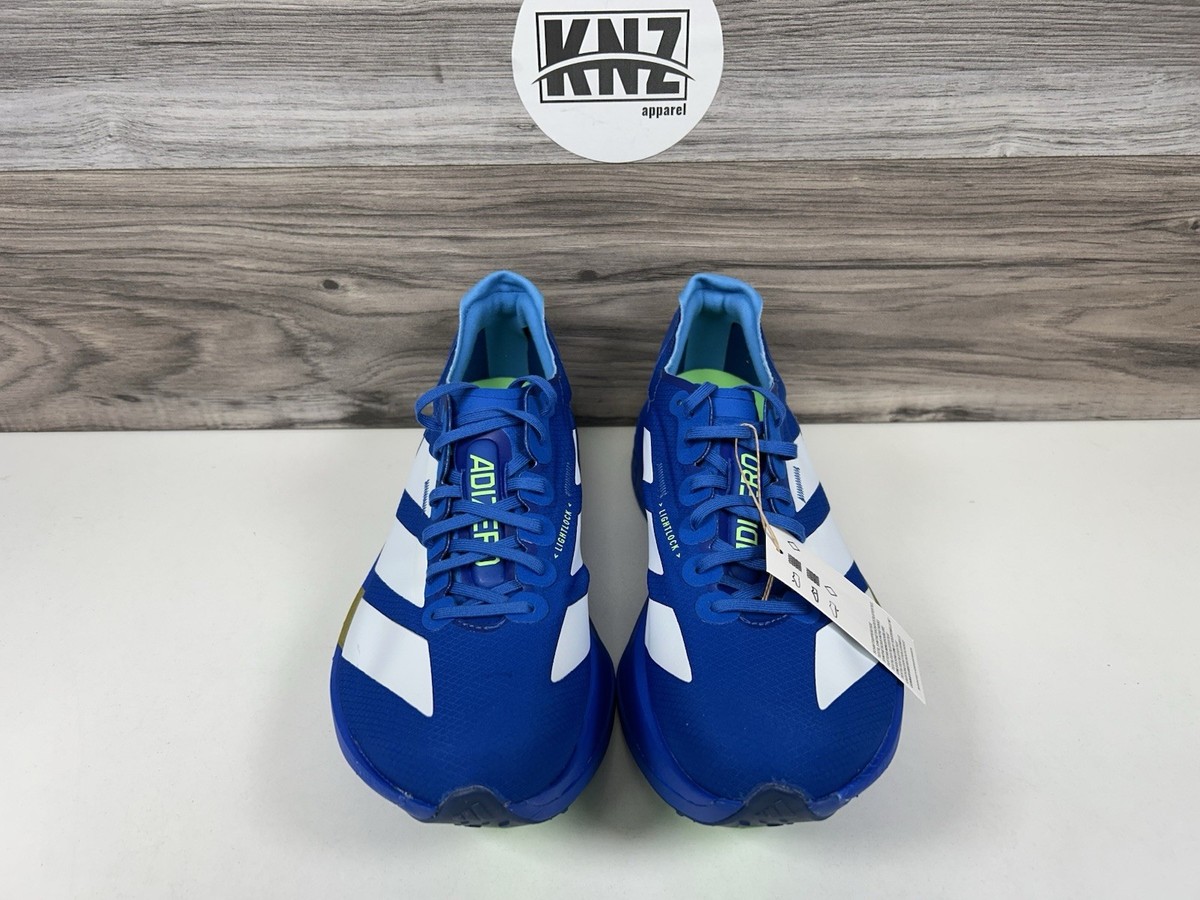 Adidas ADIZERO ADIOS PRO 4 Blue White Lime Burst (JP6622