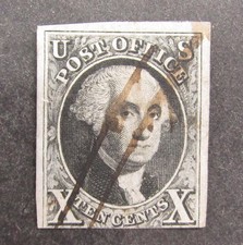 nystamps US Stamp # 2 Used $1200 A24x2462