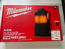 Milwaukee M12 US Size L Men's Heated Vest - Black 305B-20L