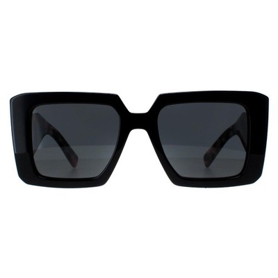 Prada Sunglasses PR23YS 1AB5S0 Black Dark Gray | eBay