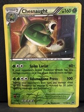 chesnaught break pokemon card - 12/162 - Break Rare Breakthrough - Chesnaught BREAK with flipped back