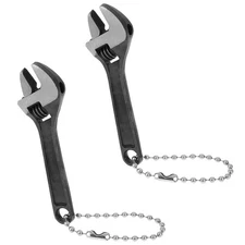 2 Pcs 2.5'' Tiny Adjustable Wrench, Mini Adjustable Wrench Small Crescent Wre