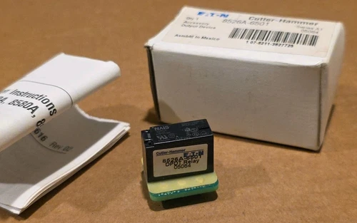 Cutler Hammer 8526A-6501 Eaton DPDT Relay 8526A6501 110619