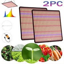2×Grow Light 1200W Full Spectrum LED for Ind...