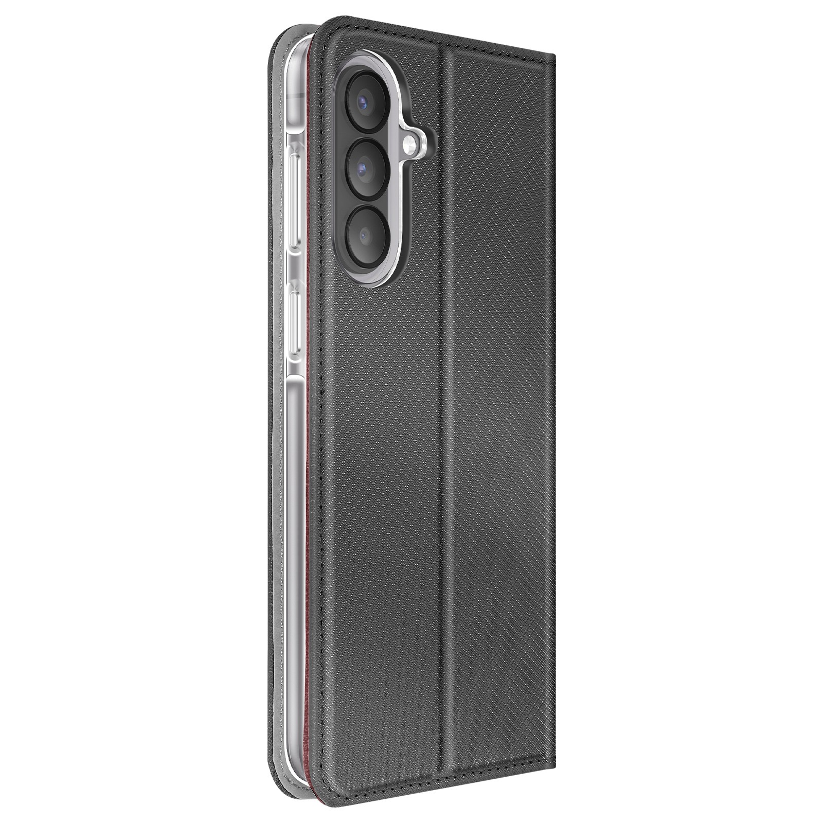Etui Galaxy A57 design bleu pour ranger vos cartes en voyage et au bureau