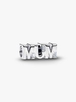 Pandora Charm AnhäNger Bead Mum 925 Sterlingsilber WeißE Steine 794455C01