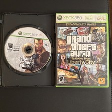 Grand Theft Auto IV and Episodes From Liberty City Microsoft Xbox 360*Tested*