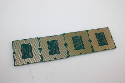 Lot of 4 Intel Core I7-4770 3.40GHz SR149 Quad-Core LGA 1150/Socket H2 CPU Proce