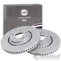 2X A.B.S. Bremsscheiben 320Mm Vorne Passend FüR Mazda 6 CX-5 CX-9