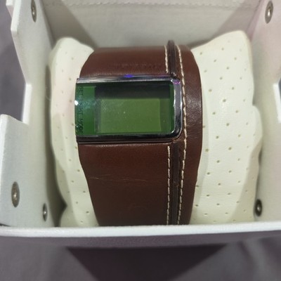 Diesel DZ7034 Digital Mirror LCD Watch w/ Original Box & Tag Vintage Y2K