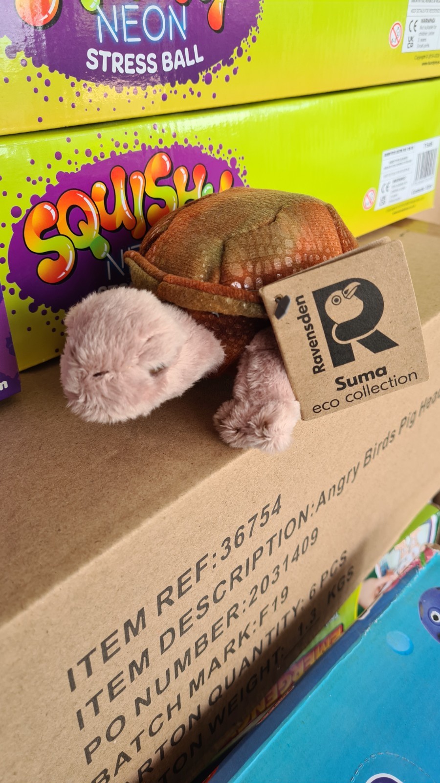 Ravensden Tortoise Cuddly Soft Toy - 16cm Stuffed Animal Toy - Eco Friendly