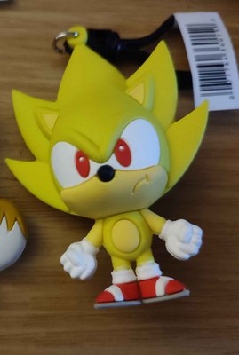 3D Figural Bag Clip Schlüsselanhänger Sonic The Hedgehog Serie 2 ''Super Sonic''