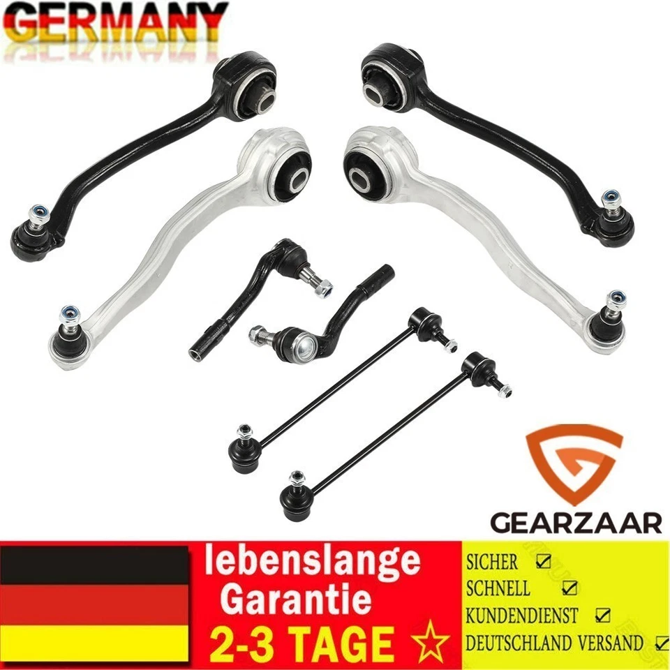 QUERLENKER SATZ 8-TLG VORNE FÜR MERCEDES C-KLASSE W203 S203 CL203 CLK C209 A209