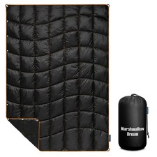 Camping Blanket, Packable Puffy Blanket Down Alternative Blanket Lightweight ...