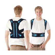 Posture Corrector for Kids Adjustable Back Straighter with Shoulder Pads Uppe...