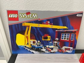 LEGO System 4555 Trains Cargo Station Not Complete Read Description