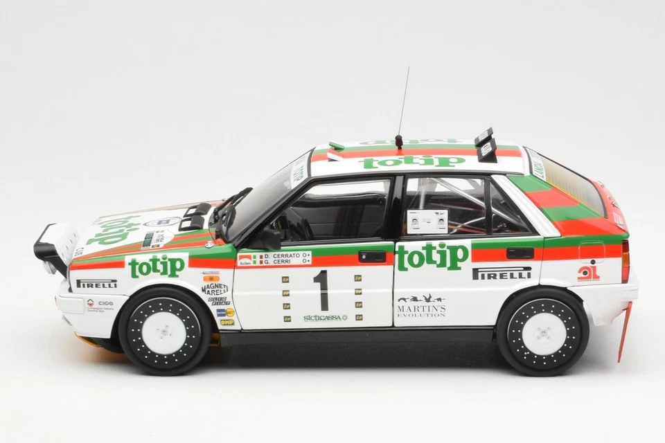 08960C Lancia Delta HF 4WD n1 D.Cerraro Totip Targa Florio Rally 1987 Kyosho 1/1 - Immagine 4 di 4