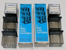 Bell  Howell Slide Cube Cartridges TWO BOXES 240 Total Capacity