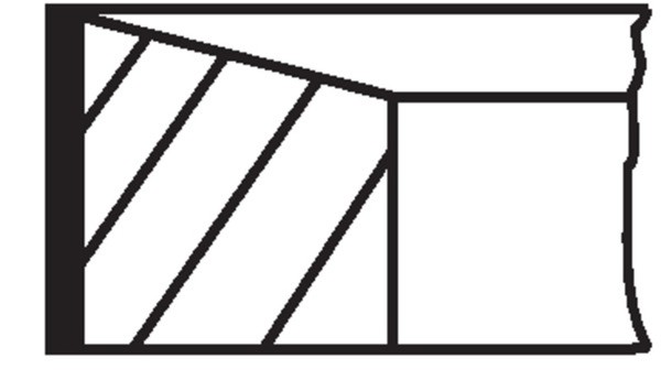 Mahle Kolbenringsatz 640 RS 00115 0N0 FüR R51 F24W Navara Maxity Nissan Cabstar-image