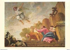 Art - Painting - Eustace The Sweat - Tobias Family Thanking God - Card