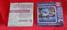 2-Vintage  View-Master 3D-Reels with 21 Pictures  