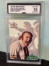 John Madden 1994 Card #68 Gem Mint 10 